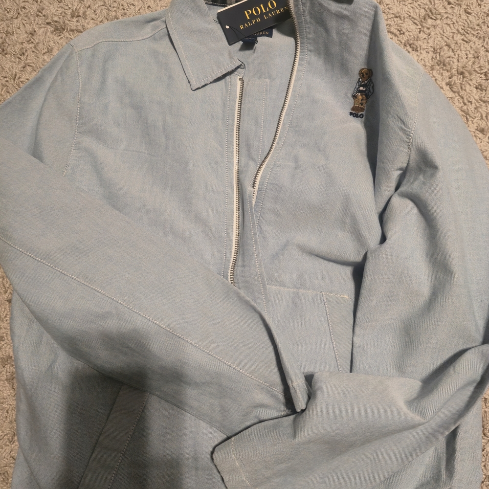 Polo by Ralph Lauren Light Blue Kids Jean Jacket